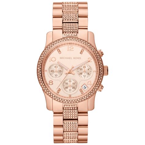 michael kors rose horloge|horloge michael kors dames.